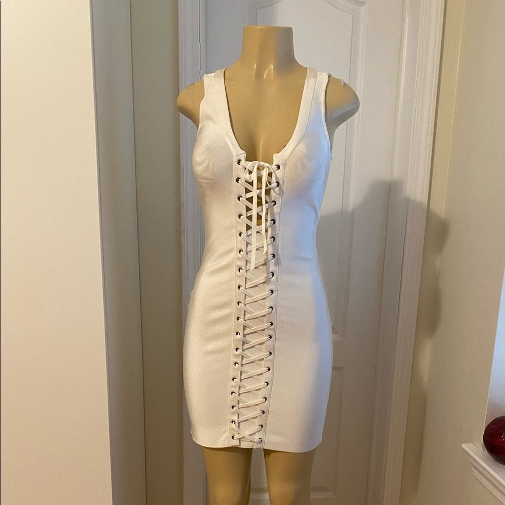 White dress size M